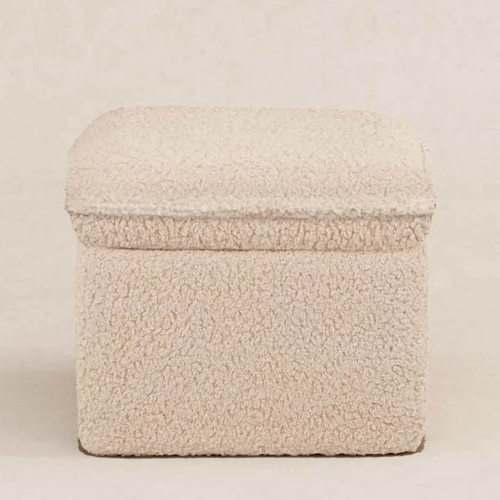 Babyletto Cali Storage Ottoman in shearling