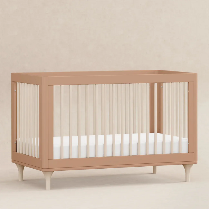 Babyletto Lolly 3-in-1 convertible crib in Canyon and Washed Natural finish