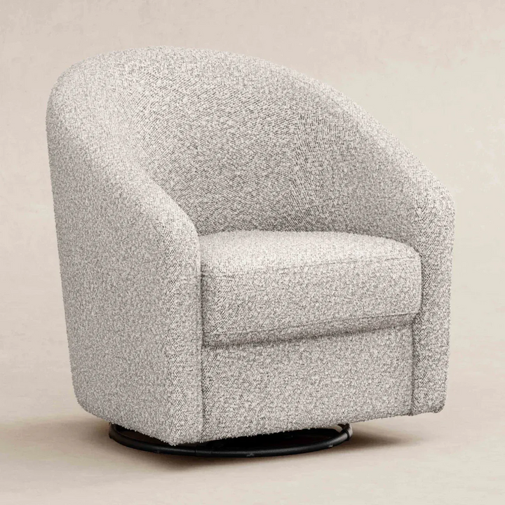Babyletto Madison swivel glider in boucle
