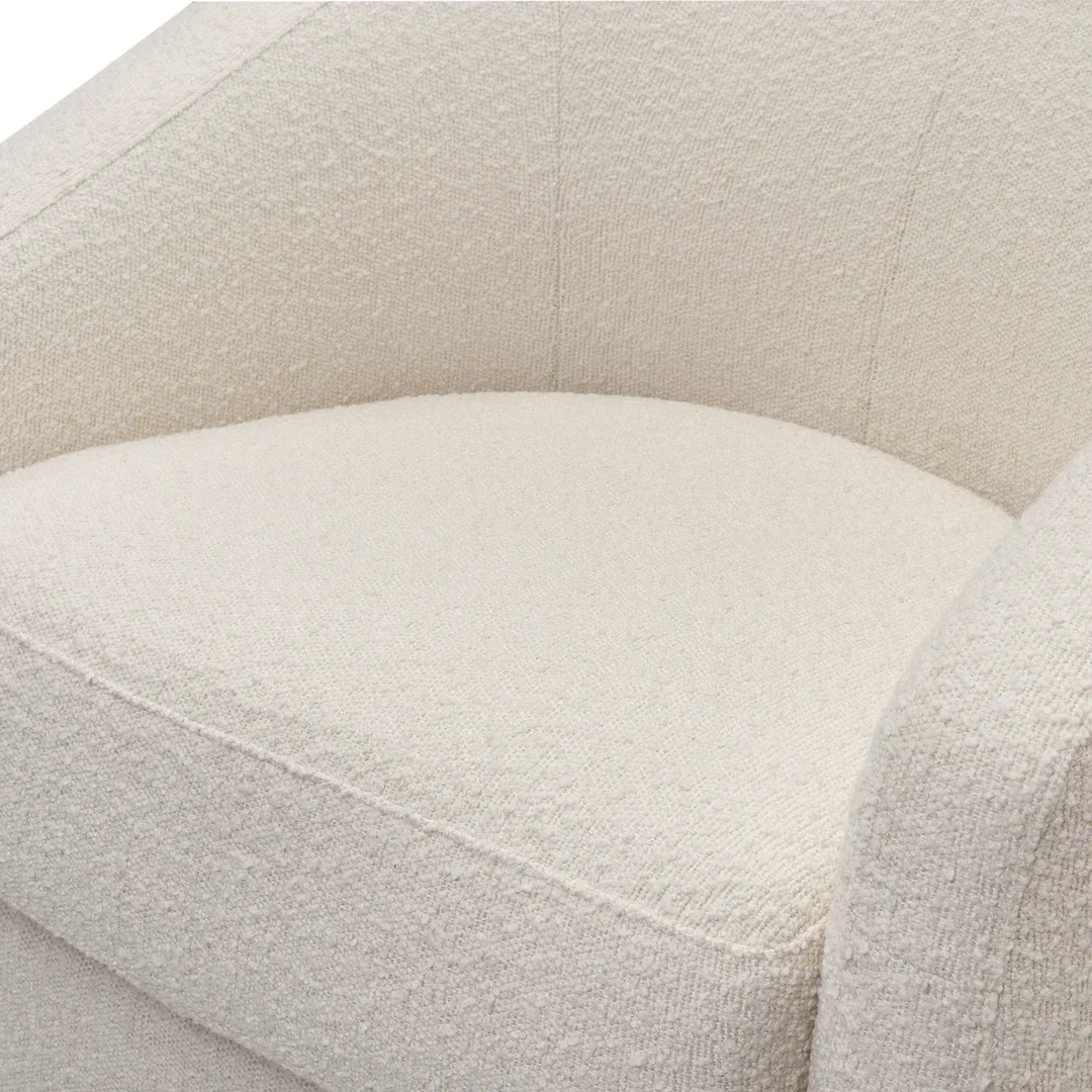 Babyletto Madison swivel glider in boucle