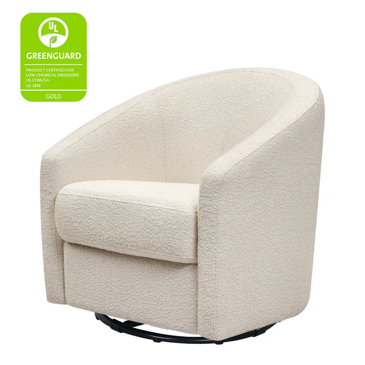 Babyletto Madison swivel glider in boucle