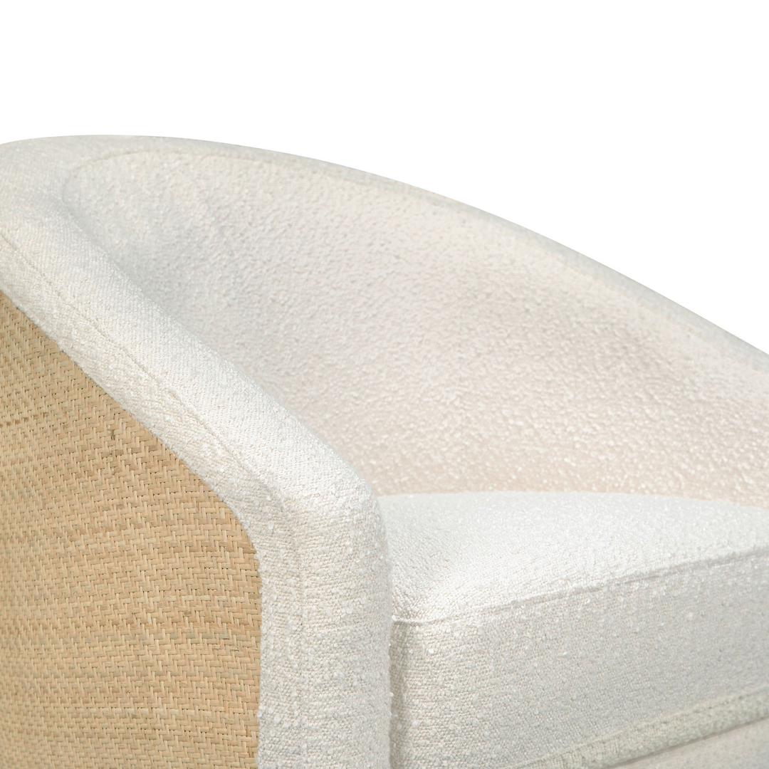 Babyletto Madison swivel glider in boucle