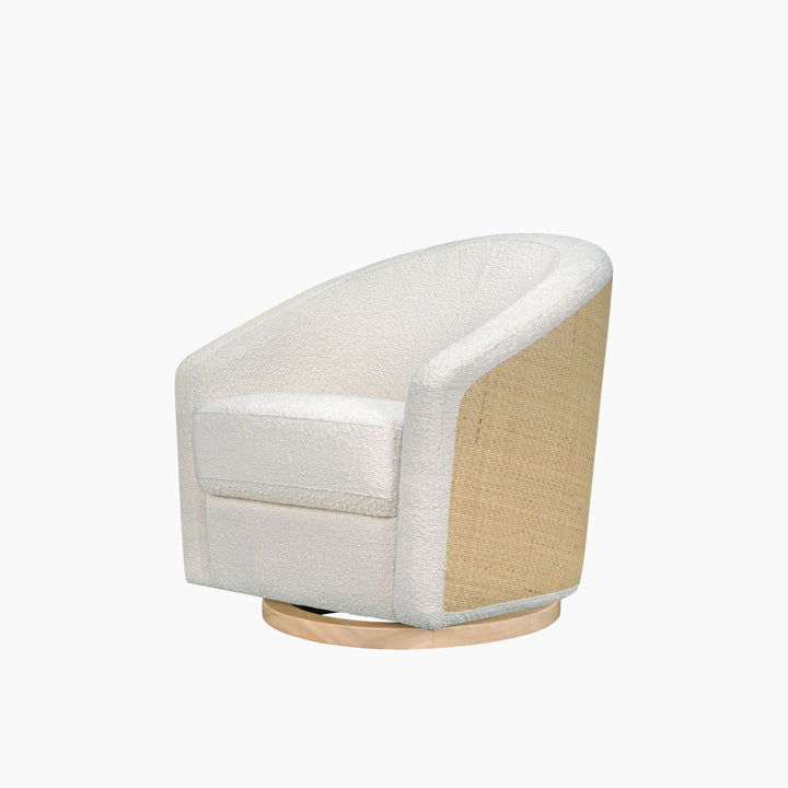 Babyletto Madison Boucle swivel glider