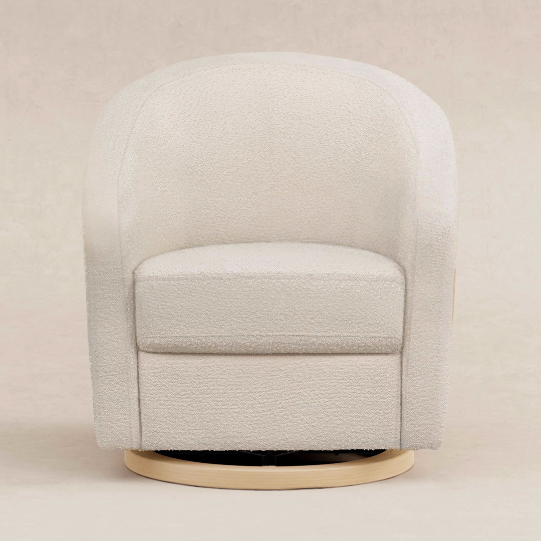 Babyletto Madison swivel glider in boucle