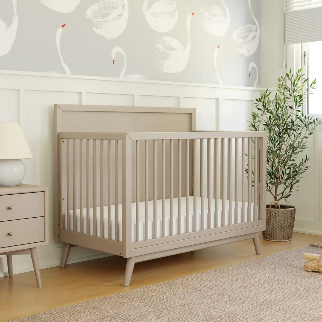 Babyletto Palma 4-in-1 convertible crib with toddler bed conversion kit