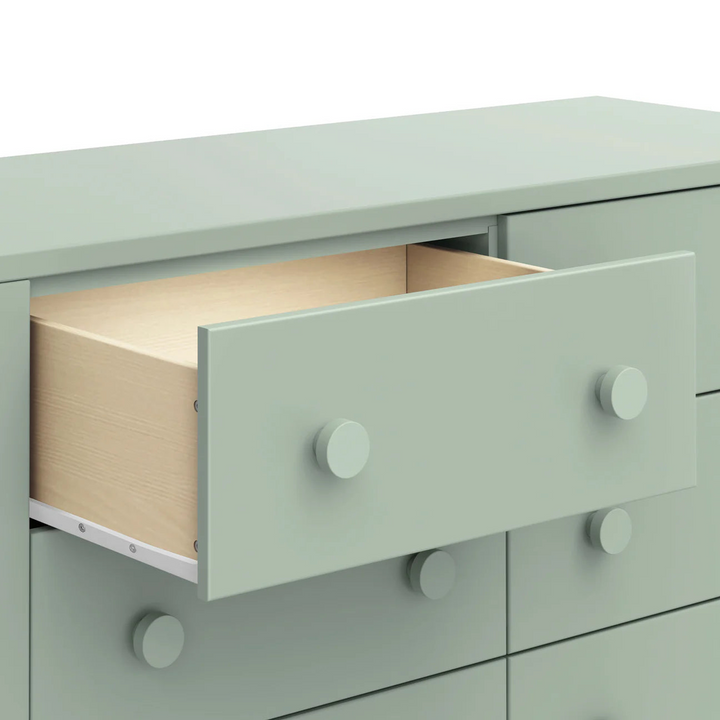 Davinci Sammy Scallop 6-drawer dresser with scallop detailing