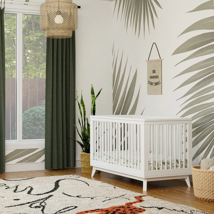 Babyletto Scoot 3-in-1 convertible crib in white