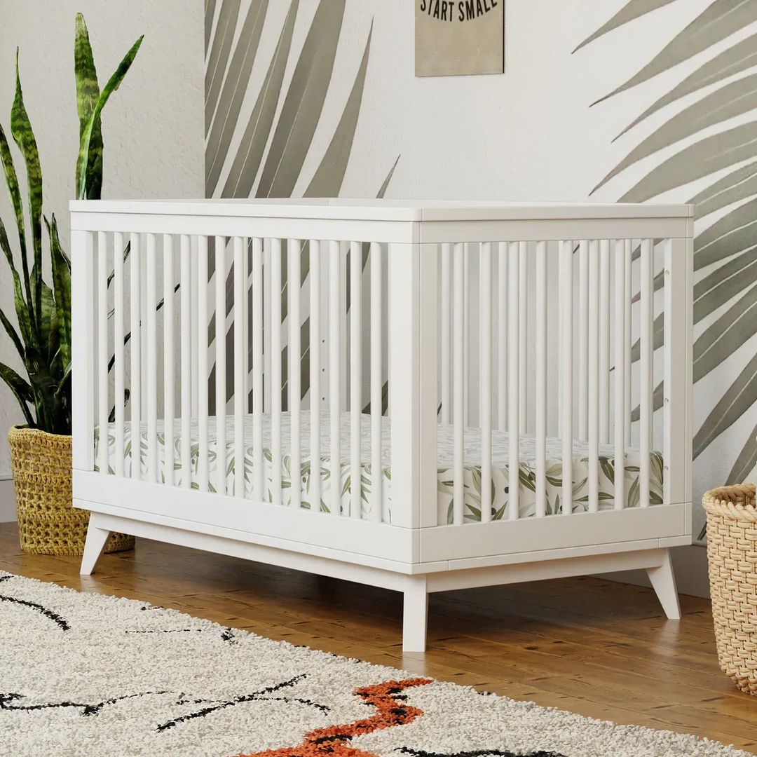 Babyletto Scoot 3-in-1 convertible crib in white