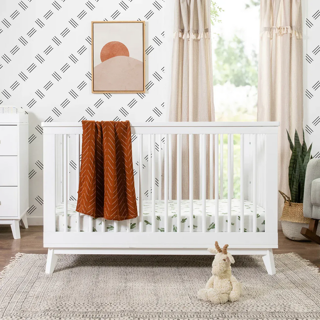 Babyletto Scoot 3-in-1 convertible crib in white