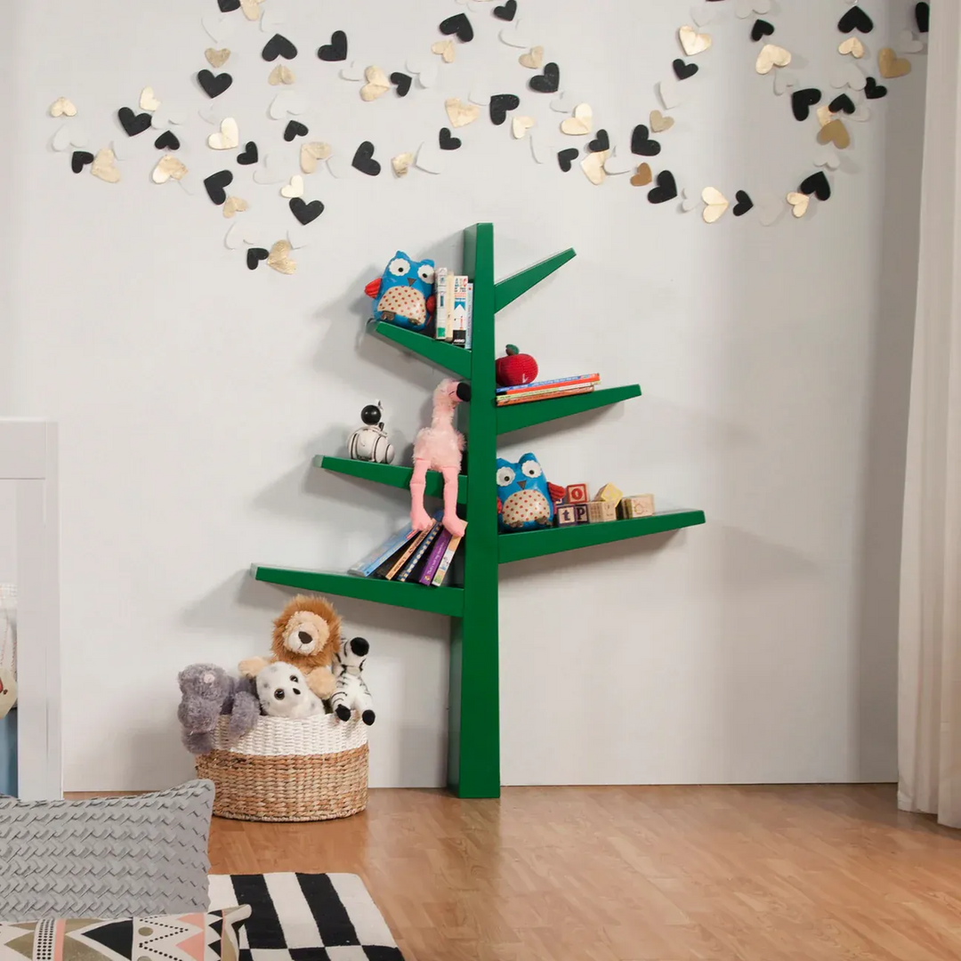 Babyletto Spruce Tree Bookcase made from sustainable New Zealand Pine Wood