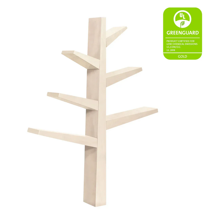 Babyletto Spruce Tree Bookcase crafted from sustainable New Zealand Pine Wood