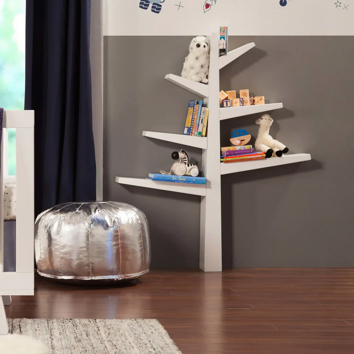 Babyletto Spruce Tree Bookcase crafted from sustainable New Zealand Pine Wood
