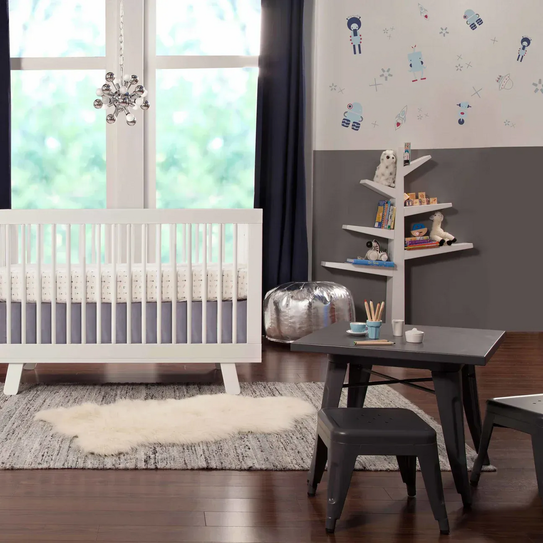 Babyletto Spruce Tree Bookcase crafted from sustainable New Zealand Pine Wood