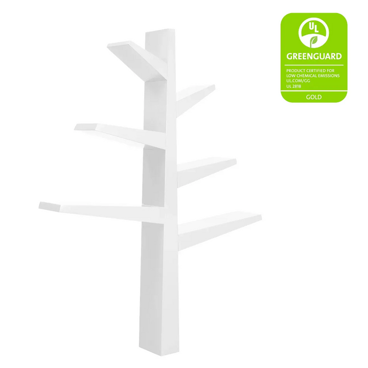 Babyletto Spruce Tree Bookcase crafted from sustainable New Zealand Pine Wood