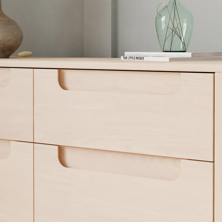 Babyletto Yuzu 6-drawer dresser with arched feet