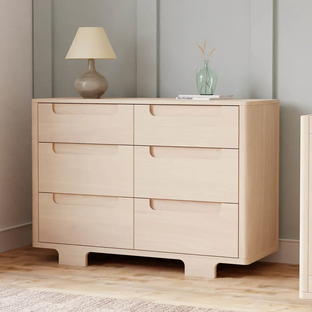 Babyletto Yuzu 6-drawer dresser with arched feet