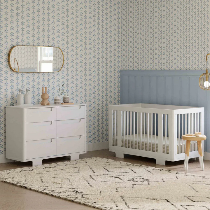 Babyletto Yuzu 6-drawer dresser with arched feet