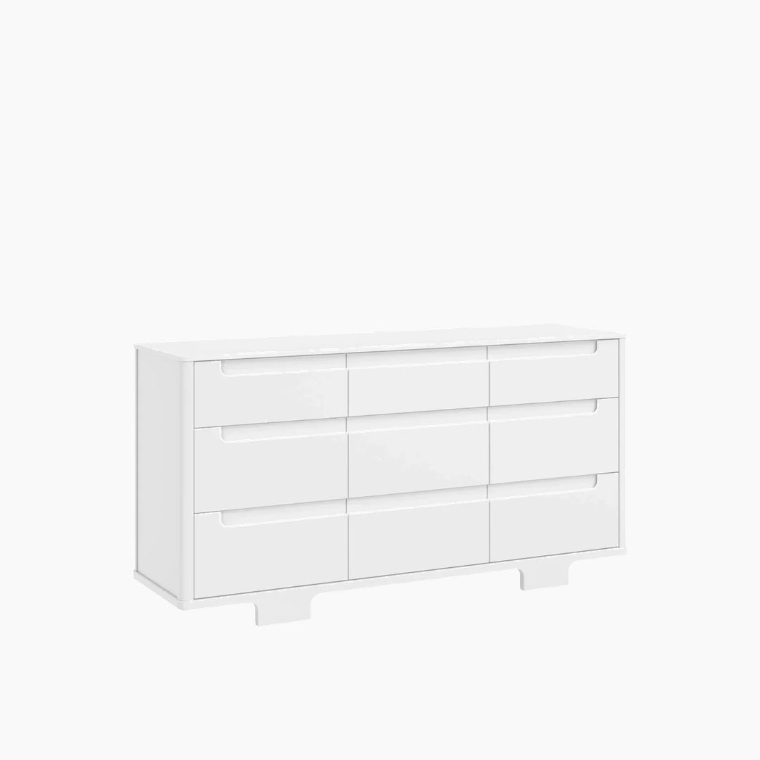 Babyletto Yuzu 9-drawer assembled dresser in white