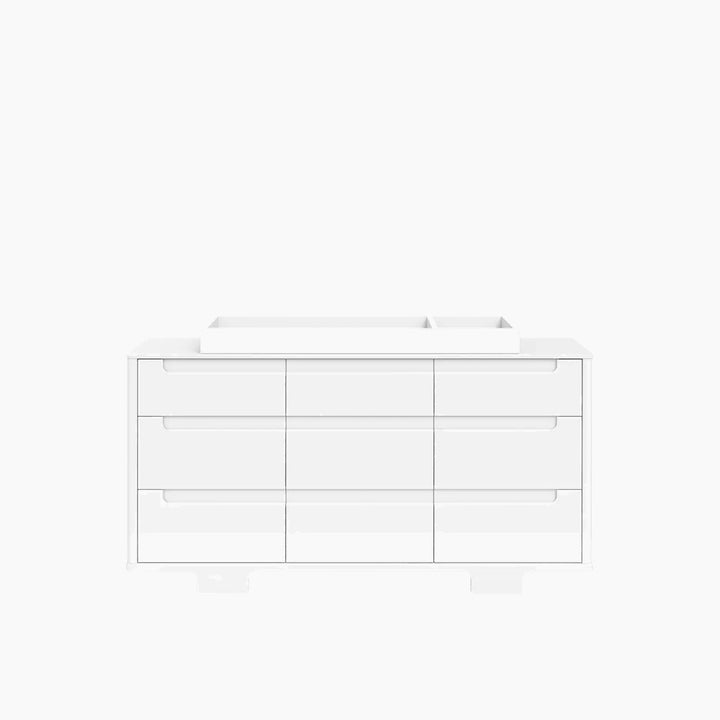 Babyletto Yuzu 9-drawer assembled dresser in white