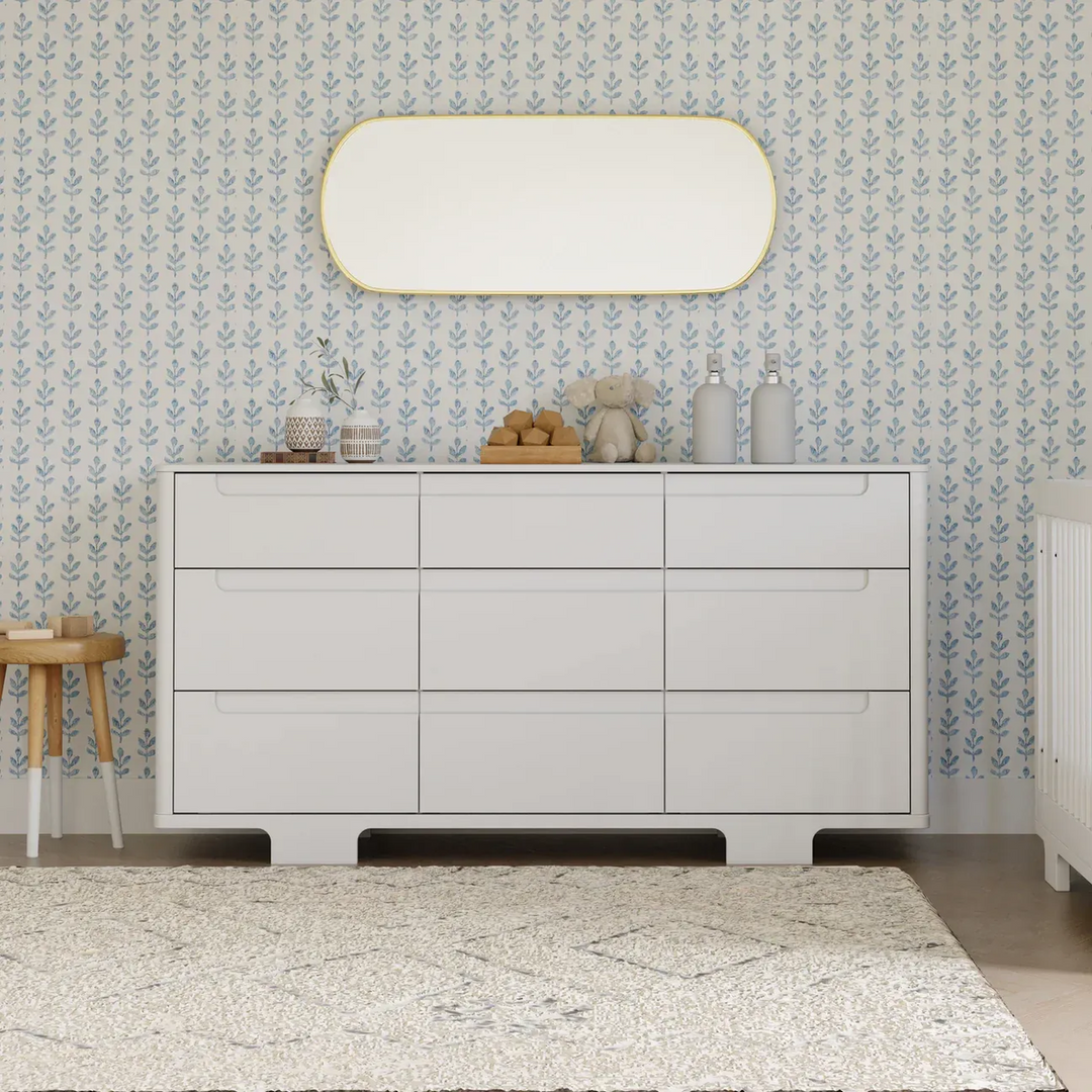 Babyletto Yuzu 9-drawer assembled dresser in white
