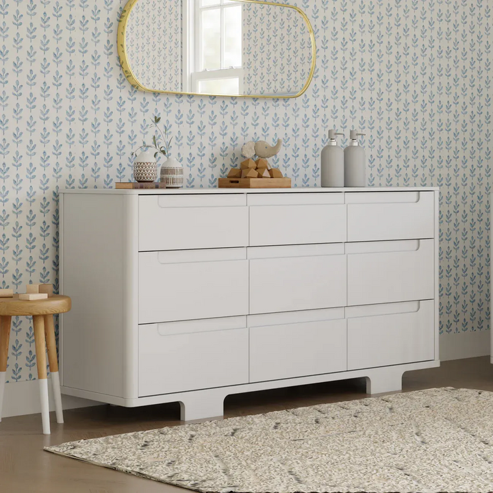 Babyletto Yuzu 9-drawer assembled dresser in white