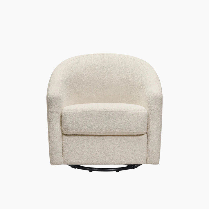 Babyletto Madison swivel glider in ivory boucle
