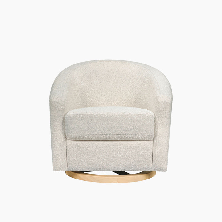 Babyletto Madison swivel glider in cane boucle