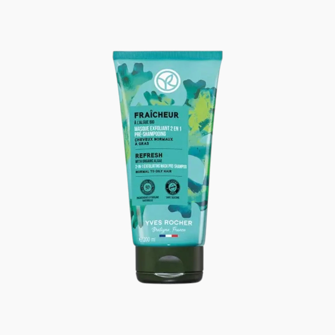 Yves Rocher Pre-Shower Scalp Scrub to Purify the Scalp