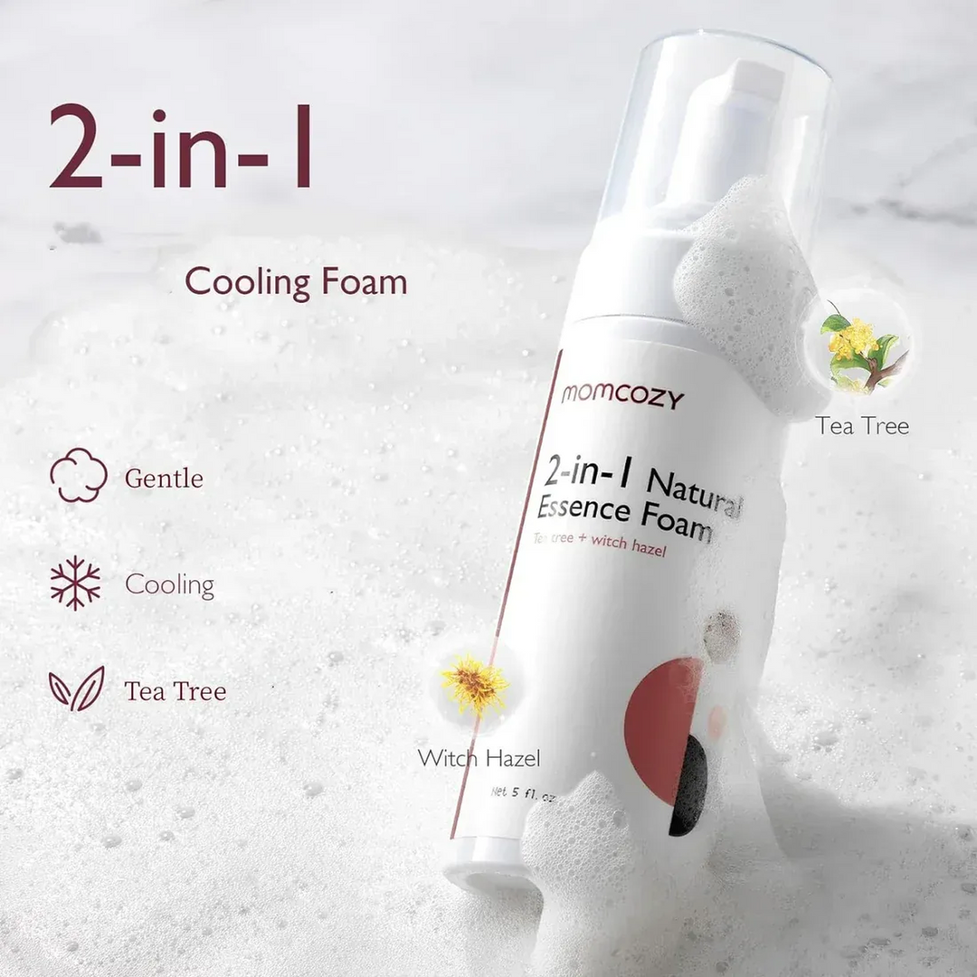 Momcozy Precise-pick Postpartum Recovery Kit with peri bottle, underwear, and cold pads