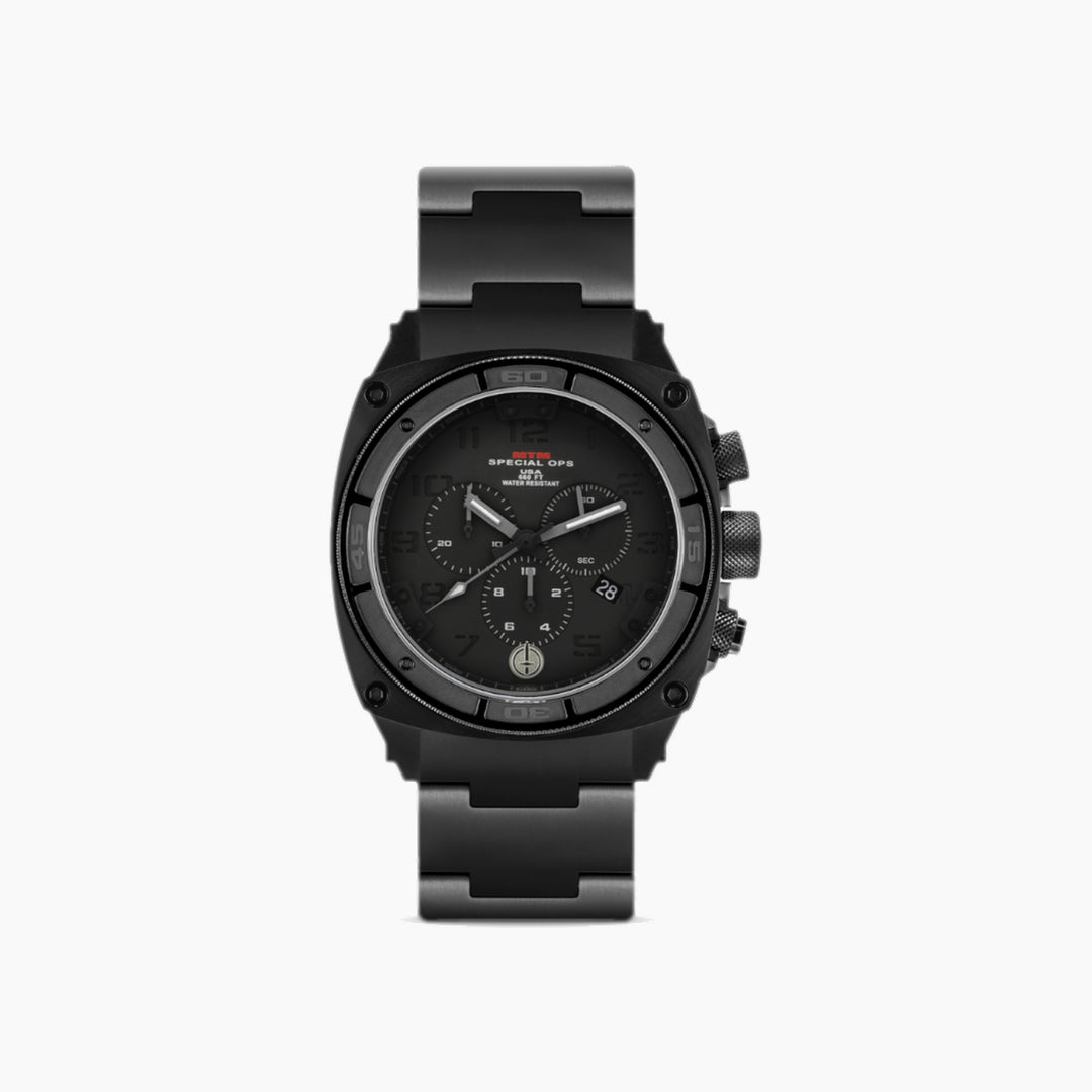 MTM Watches Predator Ii Blac and Black Titanium 44.5MM