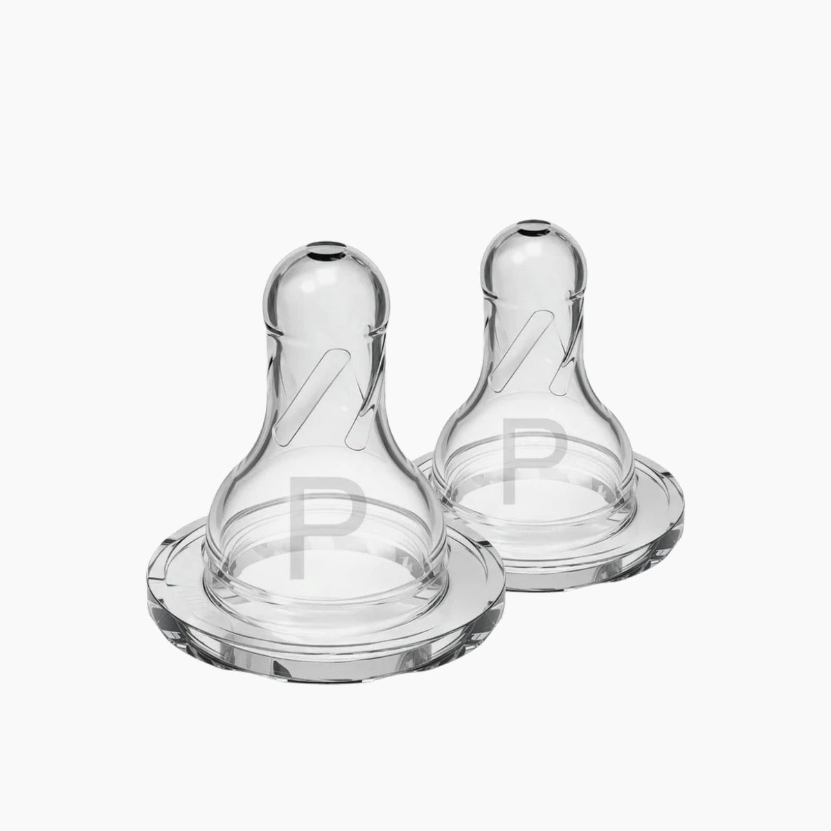 Dr Brown's preemie slowest flow silicone baby bottle nipples, 2 pack