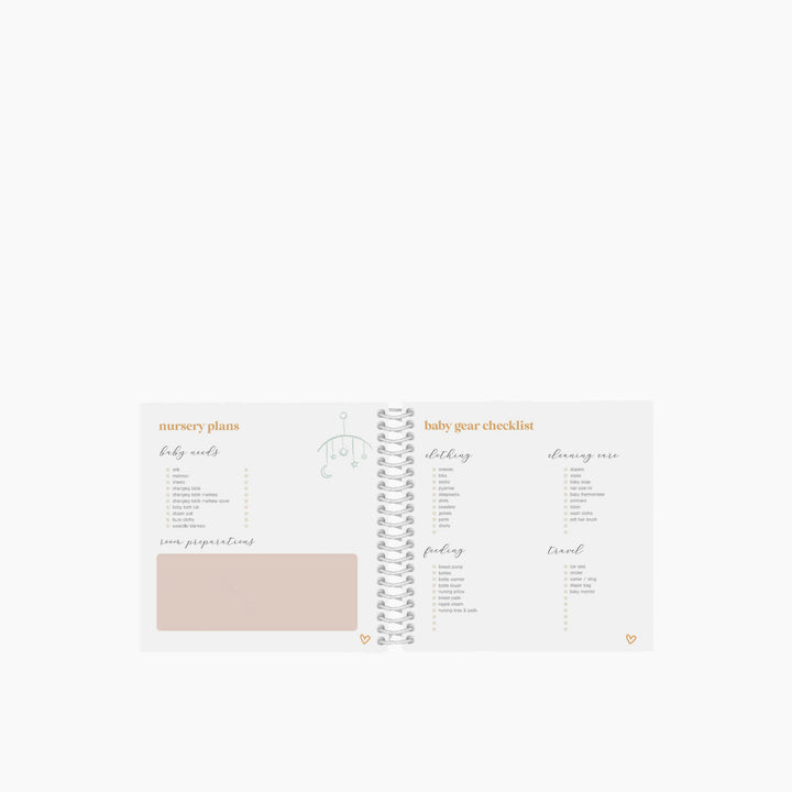 Baby Tuts Pregnancy Journal