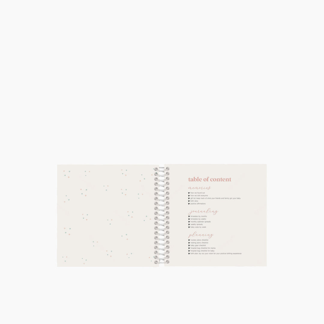 Baby Tuts Pregnancy Journal