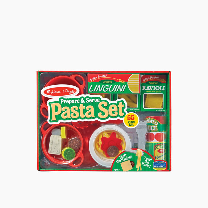 Melissa &amp; Doug wooden pasta toy set