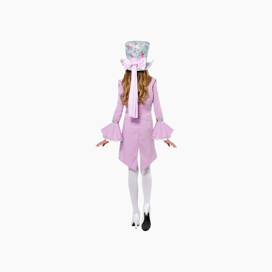The Source Pretty Mad Hatter Girls Costume Set
