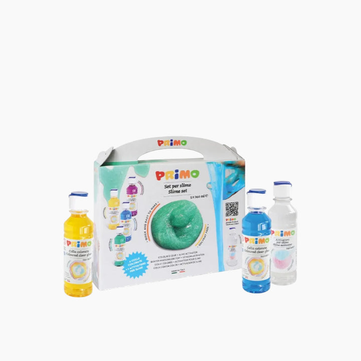 Primo Coloured Clear Glue Slime Set
