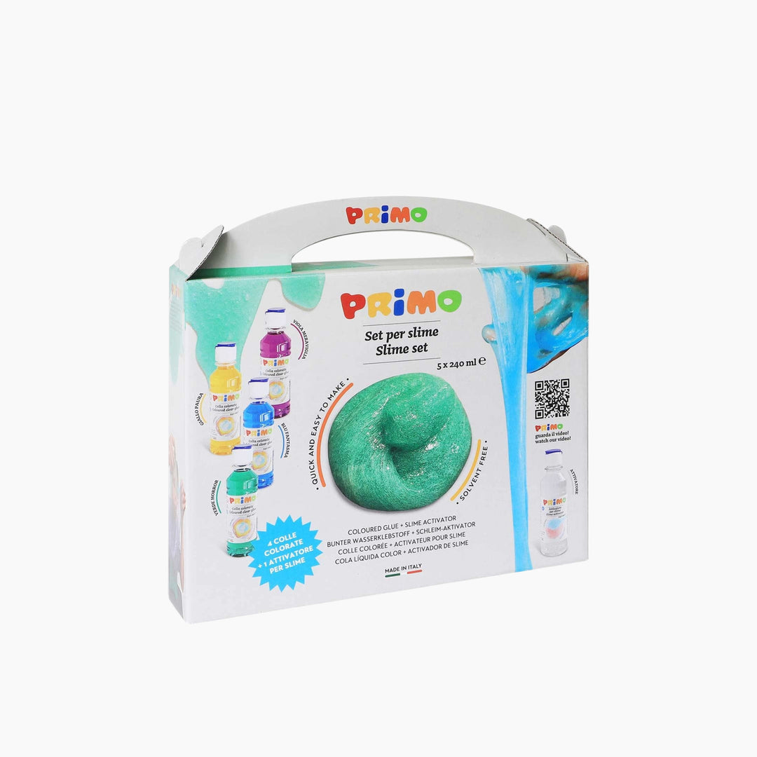 Primo Coloured Clear Glue Slime Set