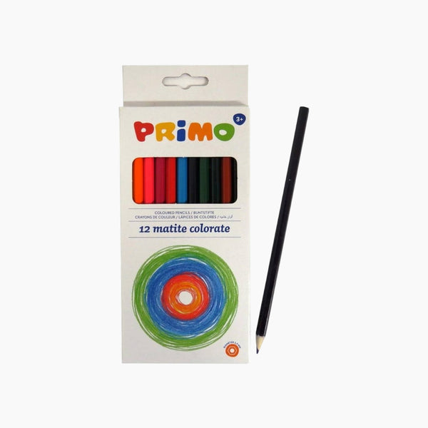 Primo Coloured Pencils 12 Hexagonal
