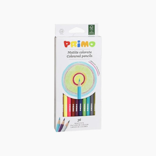 Primo Coloured Pencils 36 Hexagonal