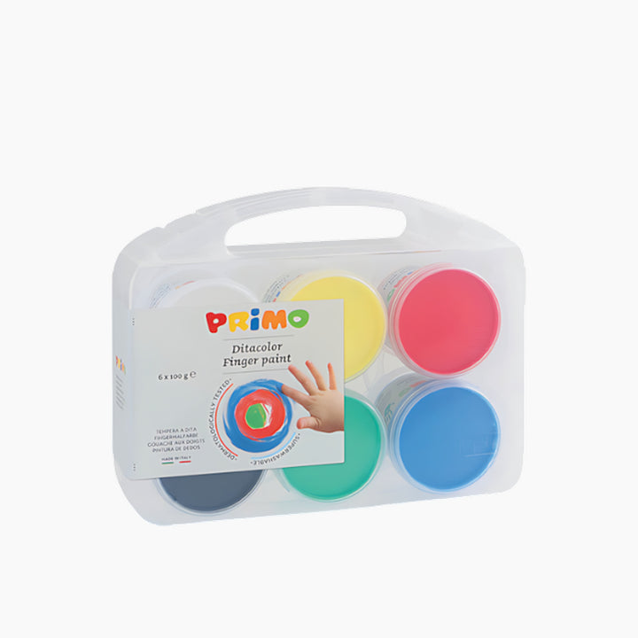 Primo Finger Paint 6 Colours
