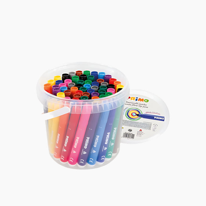 Primo Jumbo Fibre-tip Pens 60 Jumbo
