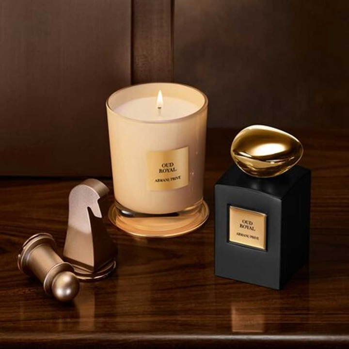 Armani Prive Oud Royal Candle 175G - HUNA