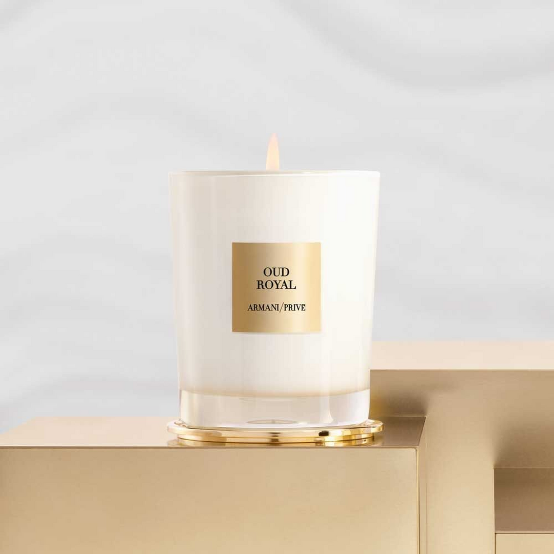 Armani Prive Oud Royal Candle 175G - HUNA