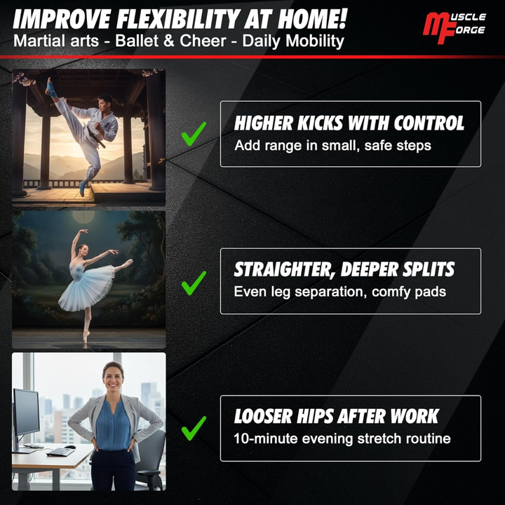 MuscleForge Professional Leg Stretcher Machine