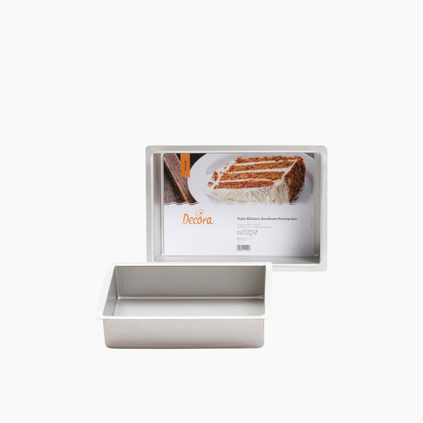 Professional Rectangular Anodized Cake Pan