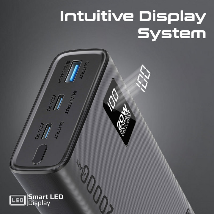 Promate Bolt-20PD Power Bank (Black)