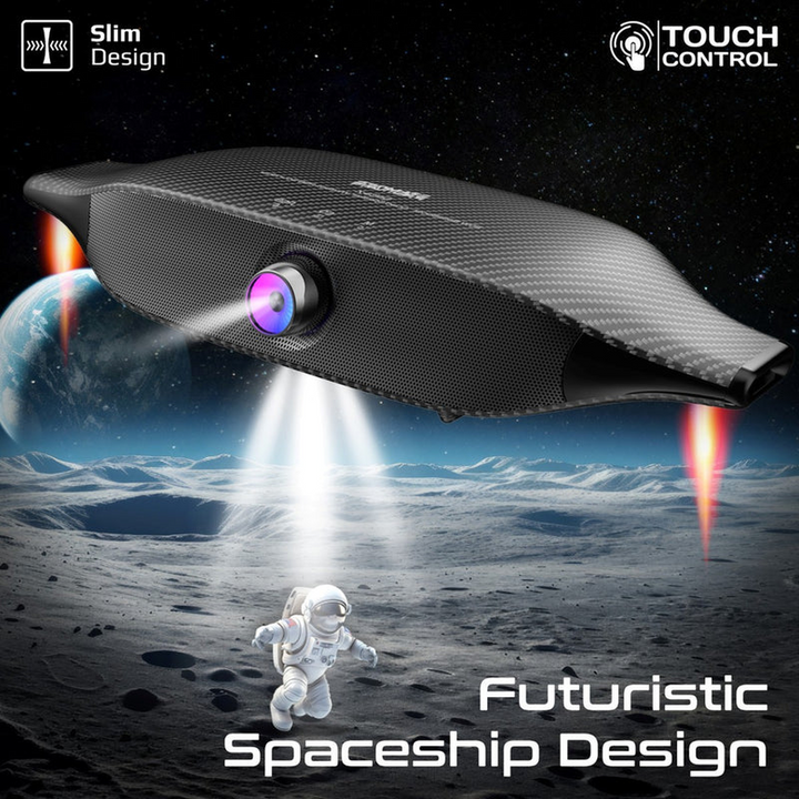 Promate Delta-X Wireless Speaker - Black Titanium
