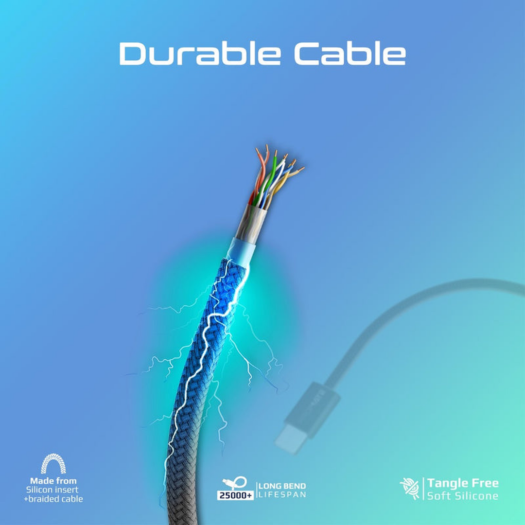 Promate EcoLine-CC200 USB-C Cable (Black)