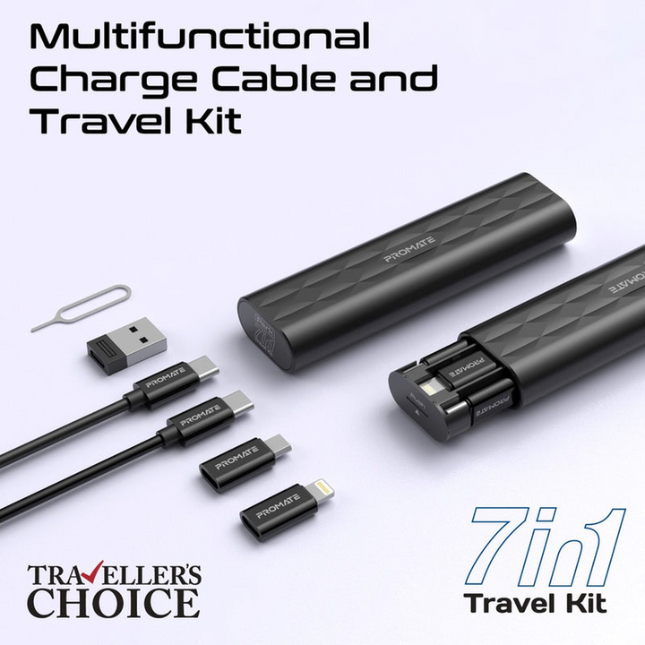 Promate PERK 60W Travel Kit