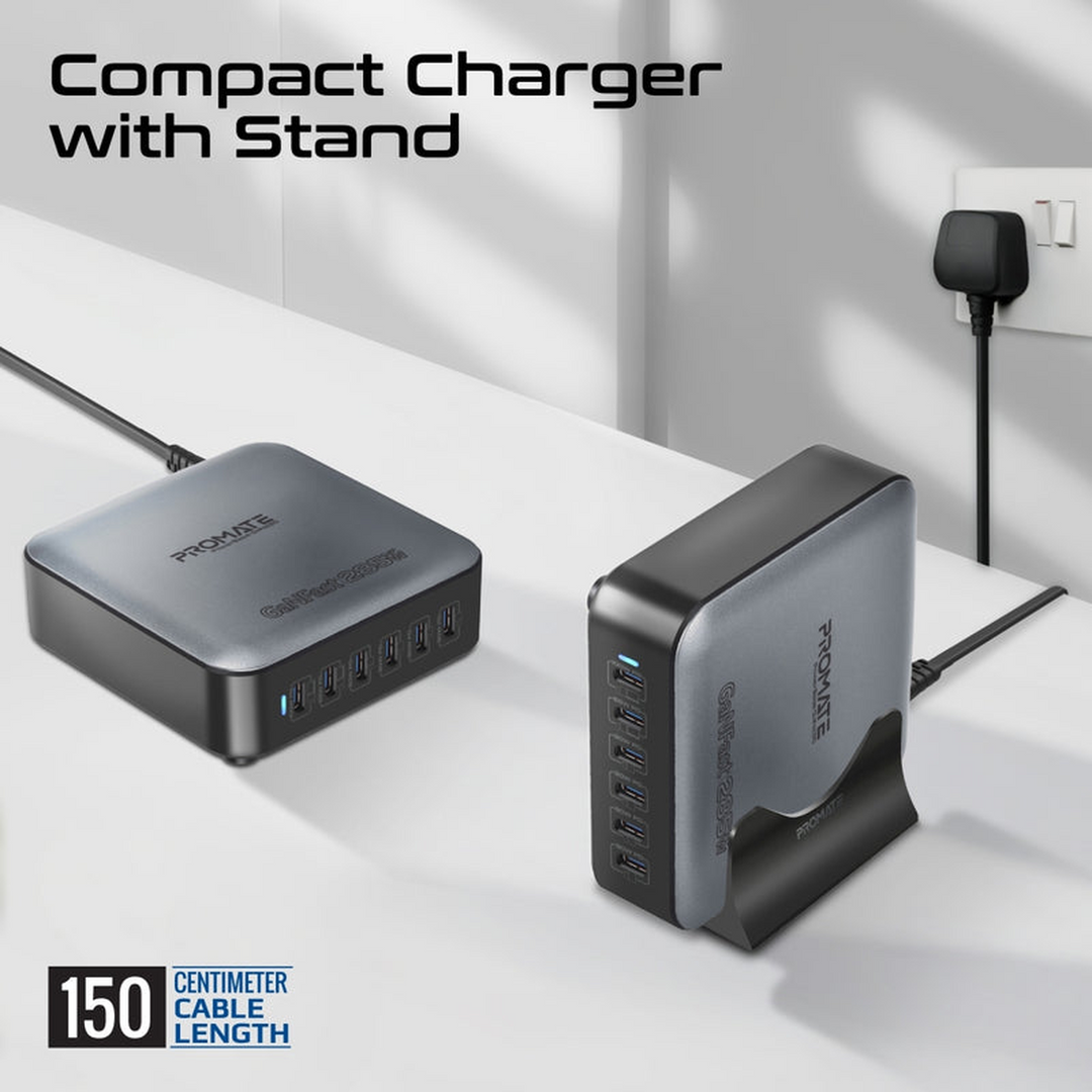 Promate PowerBase-GaN 285W Charging Station
